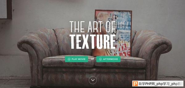 03 impressive promotional websites artoftextures 20 Impressive Promotional Website Designs