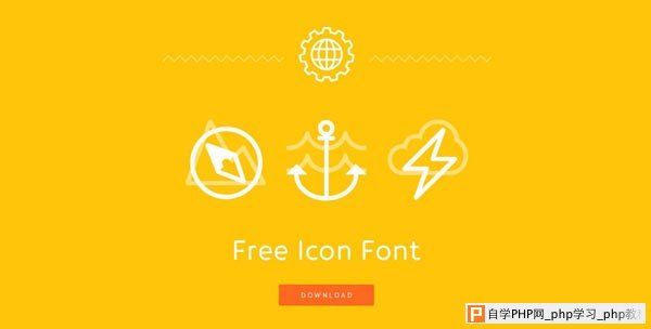 08 impressive promotional websites freeiconfont 20 Impressive Promotional Website Designs