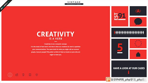 35个热烈奔放的红色色调网站设计_交互设计教程