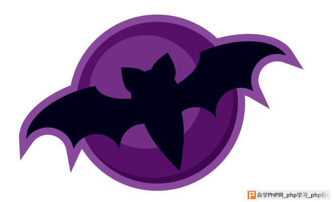 bat icon vector tutorial illustrator