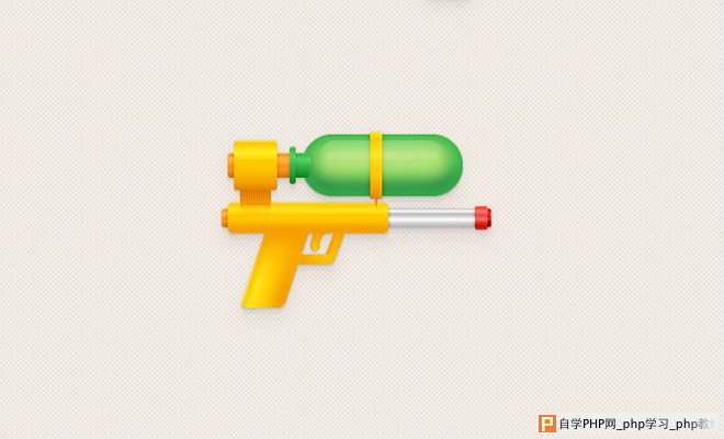 water pistol illustration tutorial