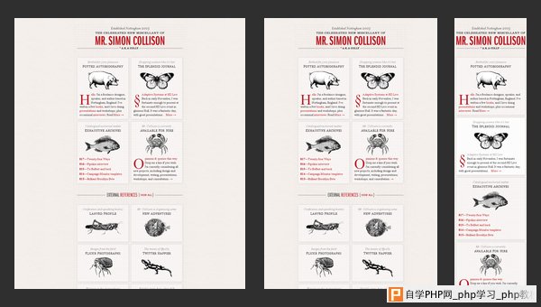 优秀网页设计: 分享50个自适应Web设计实例 三联教程