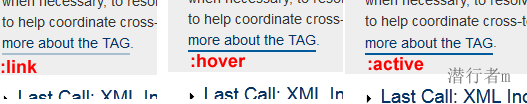 分享W3C官网超链接交互样式设计与实现方式  三联