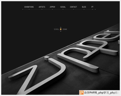 使用HTML5设计的新鲜网站 三联