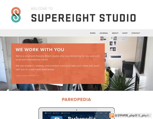 Flat Design Inspiration - Supereight Studio