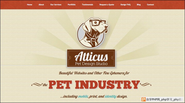 damndigital_14-inspiring-examples-of-retro-and-vintage-elements-in-web-design_atticus-pet-design-studios