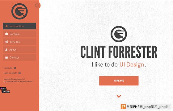 Creative One Page Website Design