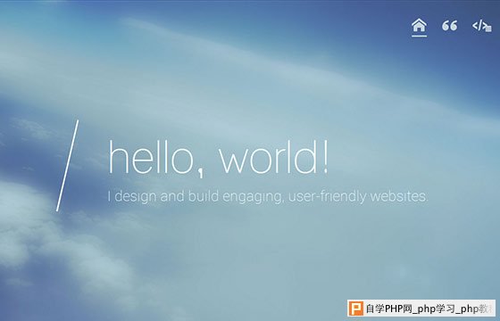 Creative One Page Website Design