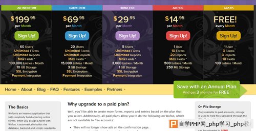 pricing table 11 