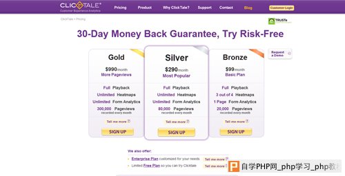 pricing table 16 