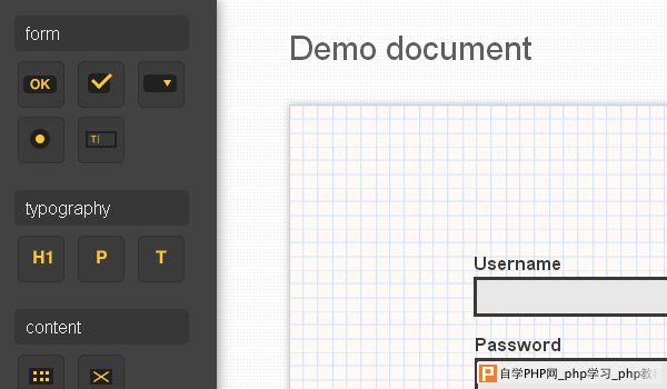 Mockup Designer in 50 Free Wireframe Kits and Web Apps