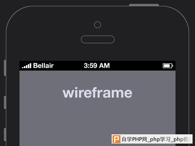 Wireframe by Daryl Ginn in 50 Free Wireframe Kits and Web Apps