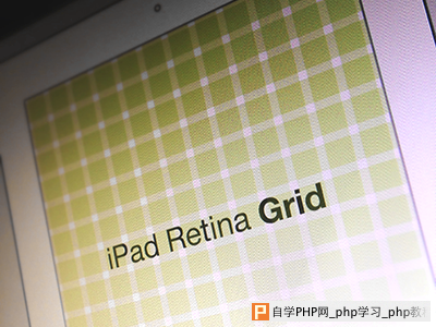 Ipad Retina Grid by Bryan Leung in 50 Free Wireframe Kits and Web Apps