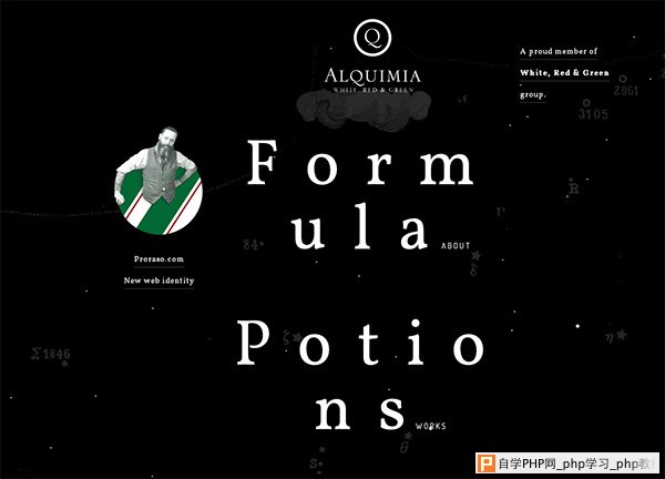 Alquimiawrg in 50 Dark Web Designs for Inspiration