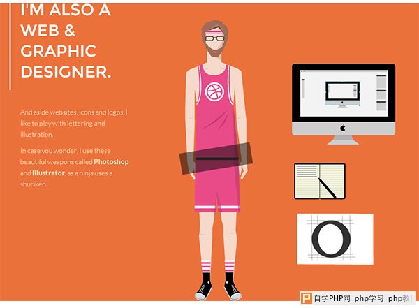 Sam Markiewicz in 35 Examples of Vector Illustrations in Web Design