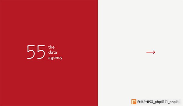 fifty-five in 35 Minimalistic Website Designs for December 2013