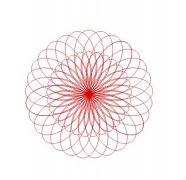 HTML5 Canvas实现玫瑰曲线和心形图案的代码实例_