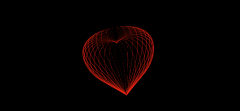 HTML5制作3D爱心动画教程 献给女友浪漫的礼物_h