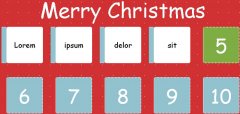 2014年圣诞节倒计时网页的制作过程_html5教程技巧