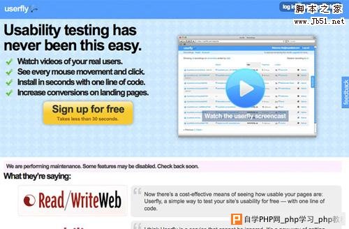 userfly 25 Tools to Improve Your Websites Usability