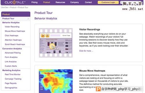 clicktale 25 Tools to Improve Your Websites Usability