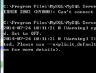 Windows下，mysql-5.6.10-winx64的安装使用问题解决(E