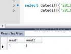 mysql奇葩的datediff函数 - mysql数据库栏目 - 自学p