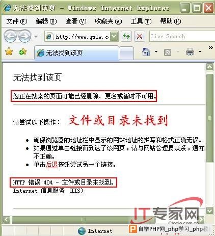 IIS排错技巧