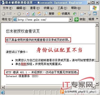 IIS排错技巧