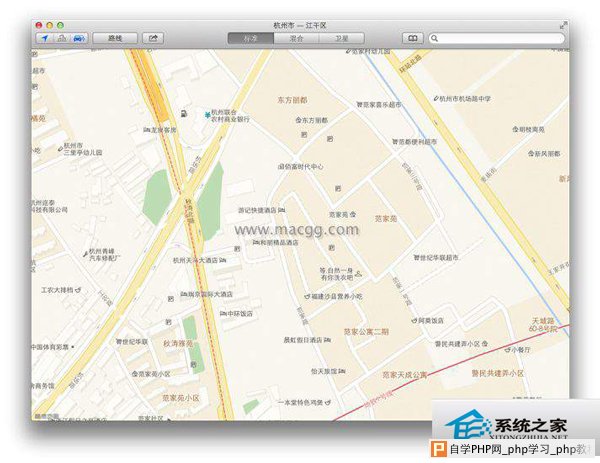  MAC如何使用地图查看交通状况