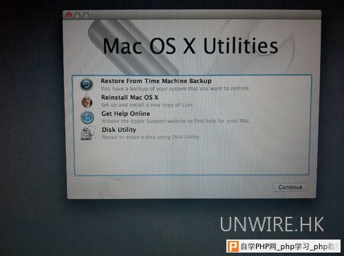 Mac OS X如何重装