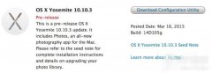 苹果发布新OS X 10.10.3测试版 OS X 10.10.3 beta4更新内